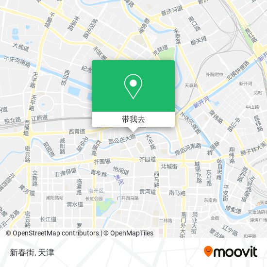 新春街地图