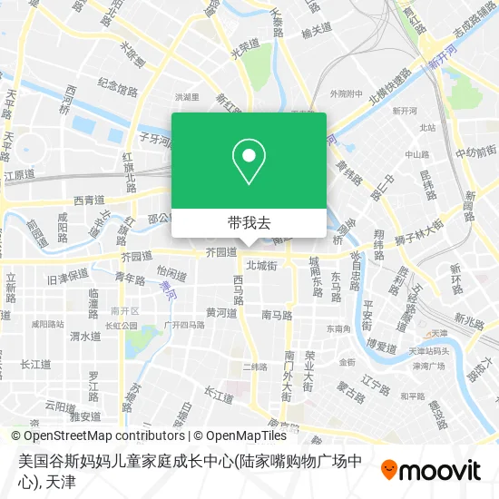 美国谷斯妈妈儿童家庭成长中心(陆家嘴购物广场中心)地图