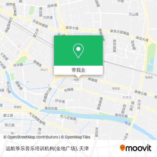 远航筝乐音乐培训机构(金地广场)地图