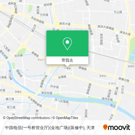 中国电信(一号桥营业厅)(金地广场)(装修中)地图