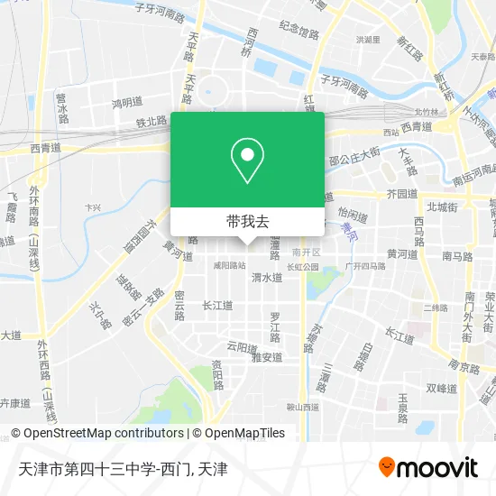 天津市第四十三中学-西门地图