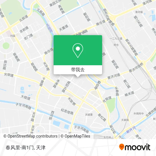 春风里-南1门地图