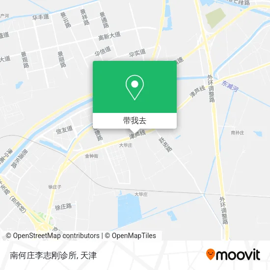 南何庄李志刚诊所地图