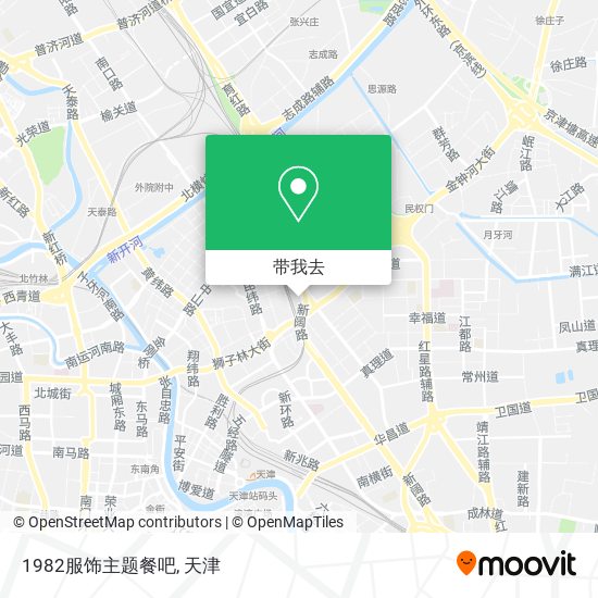 1982服饰主题餐吧地图