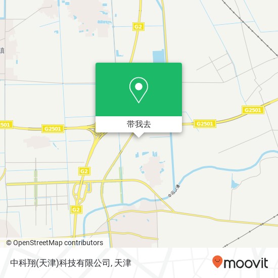 中科翔(天津)科技有限公司地图