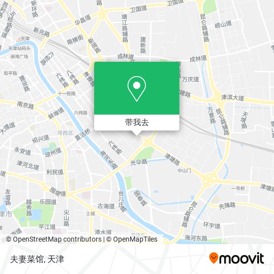 夫妻菜馆地图