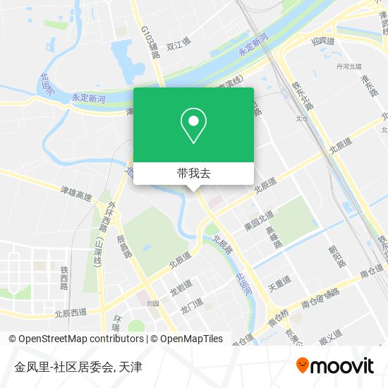 金凤里-社区居委会地图