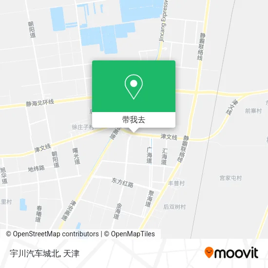 宇川汽车城北地图