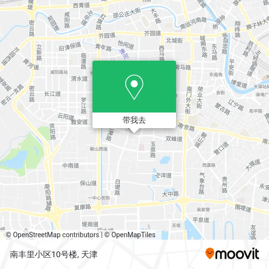 南丰里小区10号楼地图
