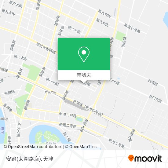 安踏(太湖路店)地图