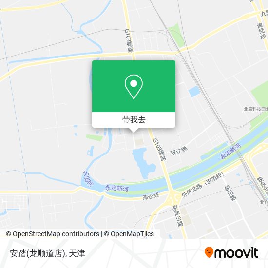 安踏(龙顺道店)地图