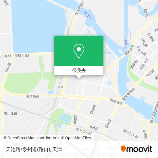 天池路/泉州道(路口)地图