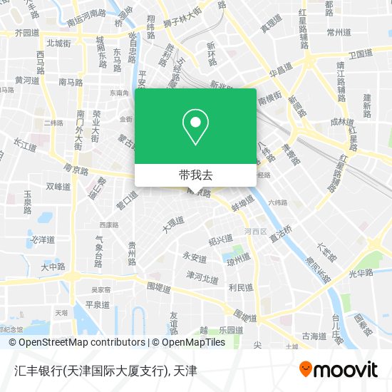汇丰银行(天津国际大厦支行)地图