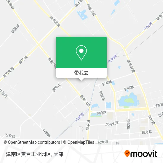 津南区黄台工业园区地图