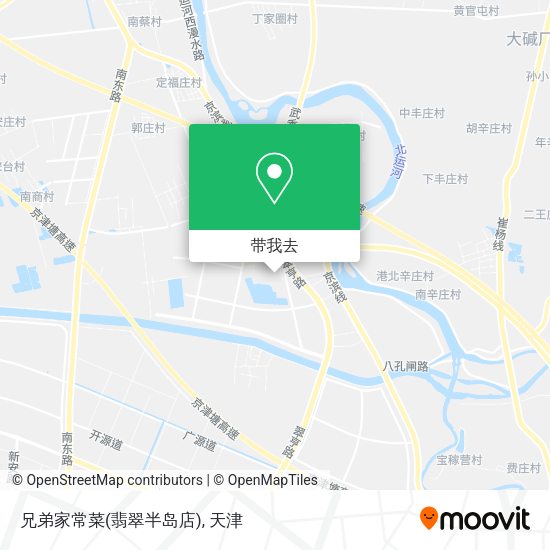 兄弟家常菜(翡翠半岛店)地图