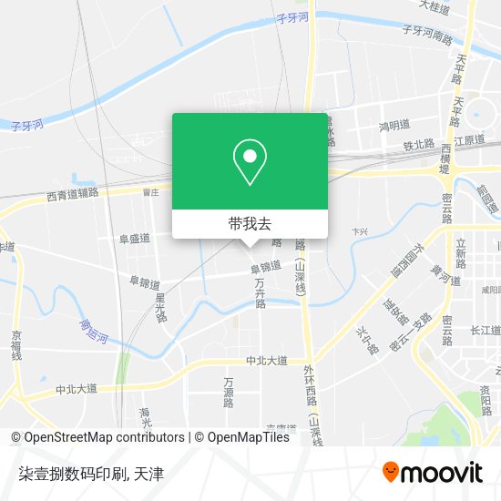 柒壹捌数码印刷地图