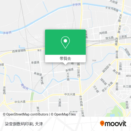 柒壹捌数码印刷地图