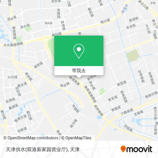 天津供水(双港新家园营业厅)地图