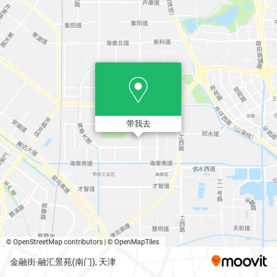 金融街·融汇景苑(南门)地图