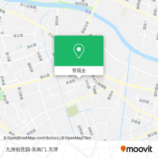 九洲创意园-东南门地图