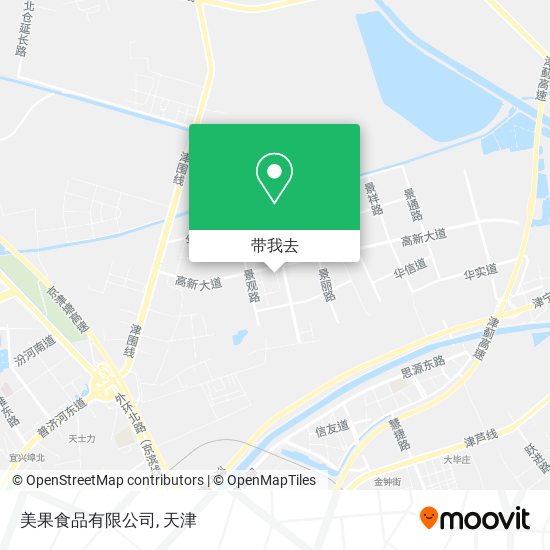 美果食品有限公司地图