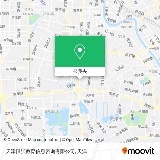 天津恒强教育信息咨询有限公司地图