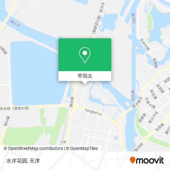 水岸花园地图