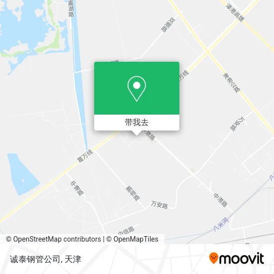 诚泰钢管公司地图