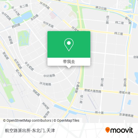 航空路派出所-东北门地图