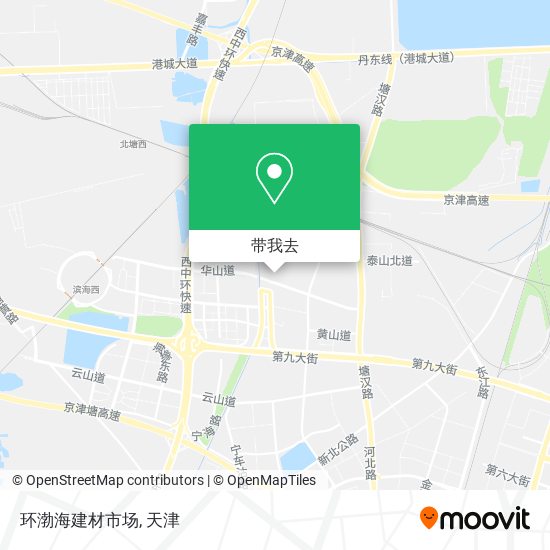 环渤海建材市场地图