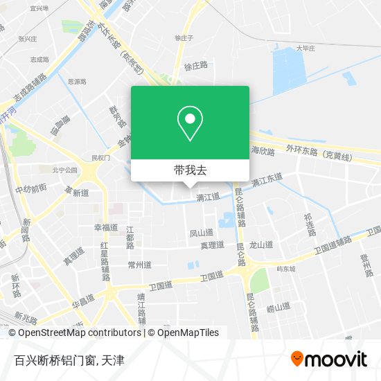 百兴断桥铝门窗地图