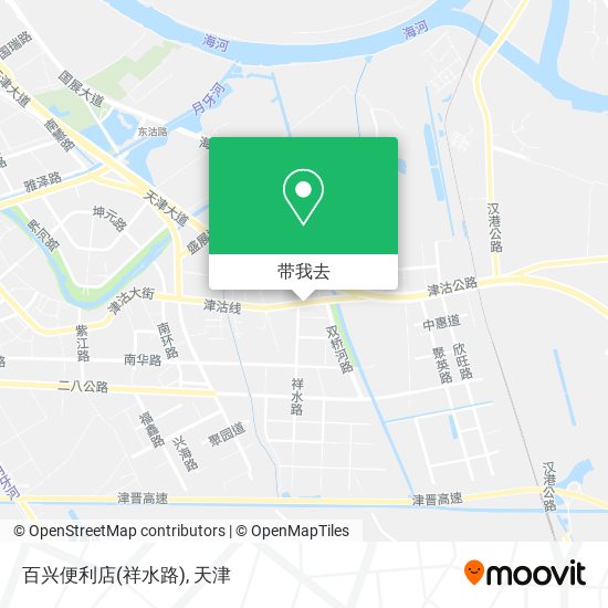 百兴便利店(祥水路)地图