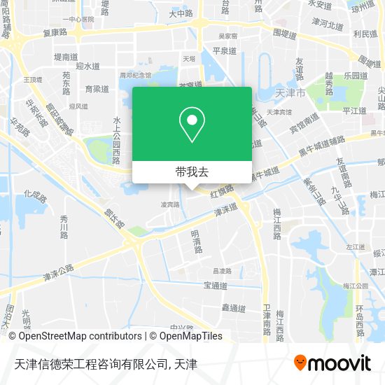 天津信德荣工程咨询有限公司地图