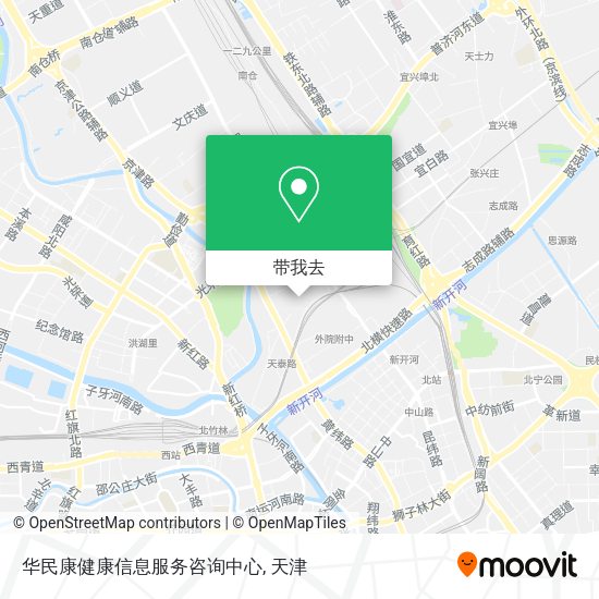 华民康健康信息服务咨询中心地图