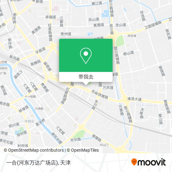 一合(河东万达广场店)地图