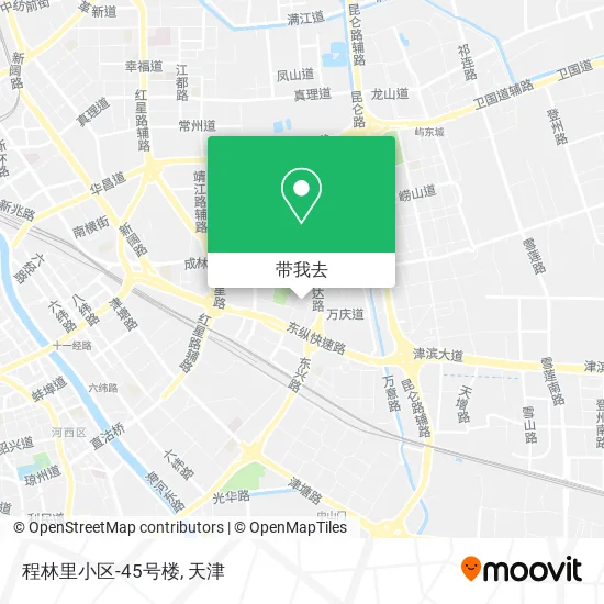 程林里小区-45号楼地图