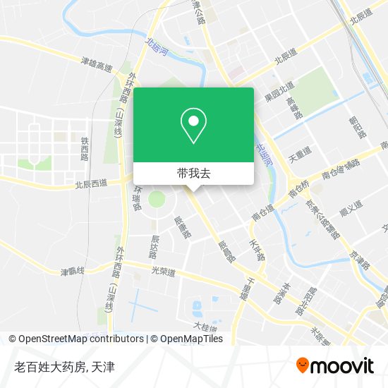 老百姓大药房地图