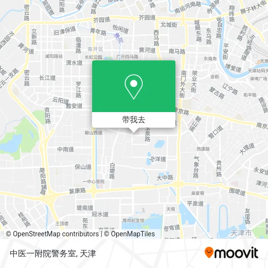 中医一附院警务室地图