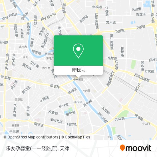 乐友孕婴童(十一经路店)地图