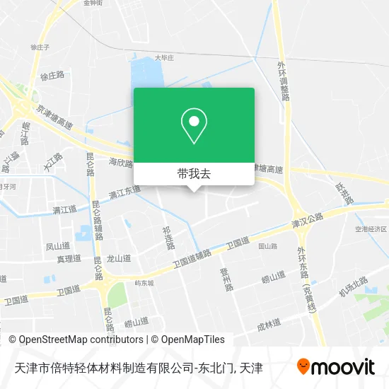 天津市倍特轻体材料制造有限公司-东北门地图