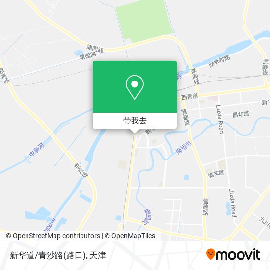 新华道/青沙路(路口)地图