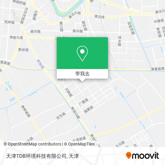 天津TDB环境科技有限公司地图