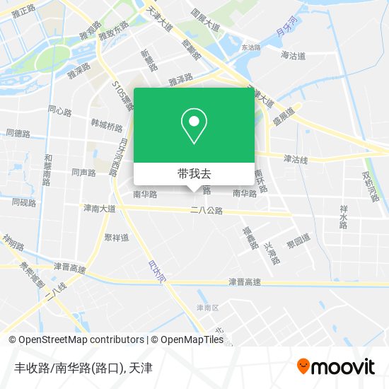 丰收路/南华路(路口)地图