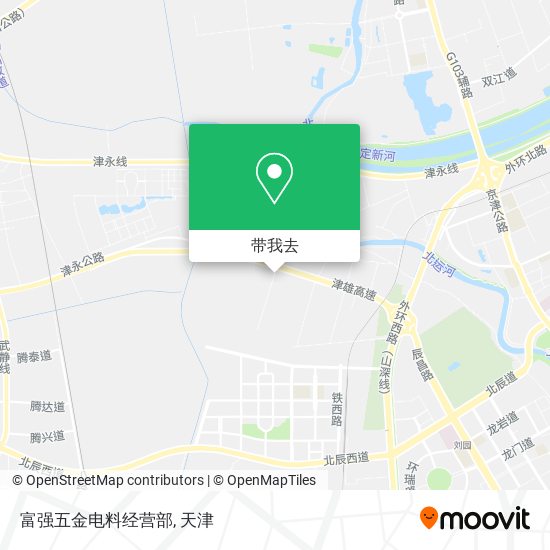 富强五金电料经营部地图