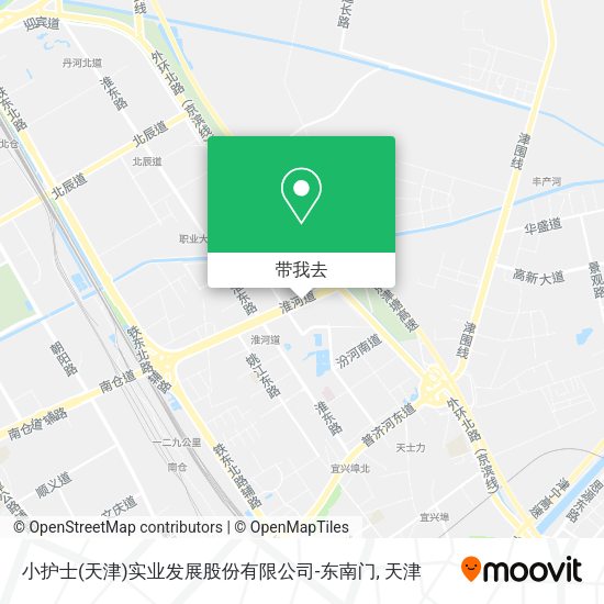 小护士(天津)实业发展股份有限公司-东南门地图