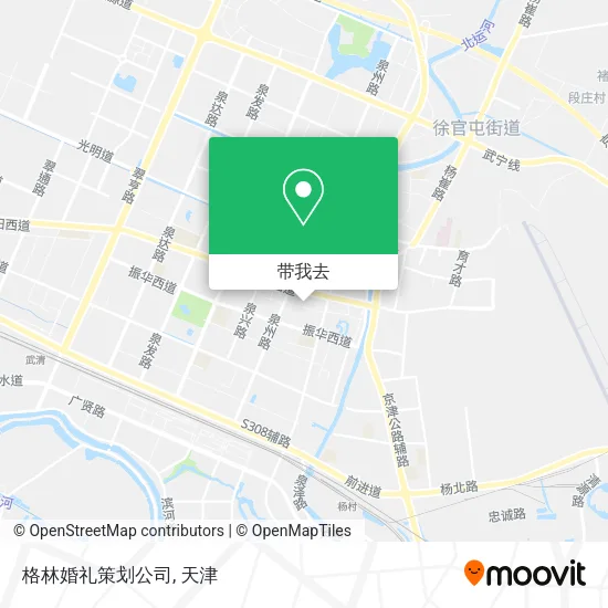 格林婚礼策划公司地图
