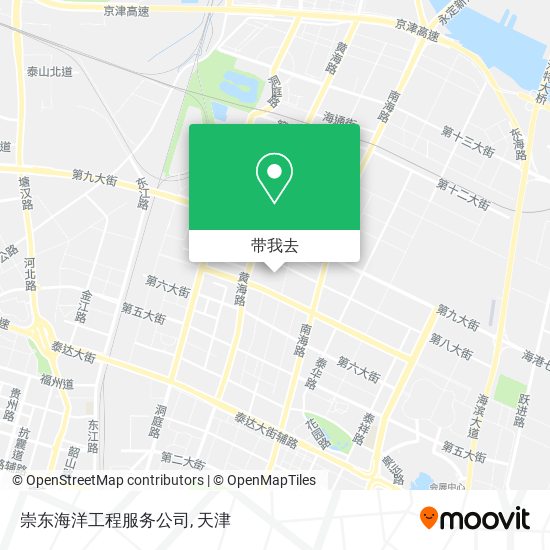 崇东海洋工程服务公司地图