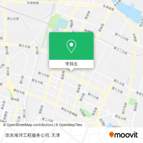 崇东海洋工程服务公司地图
