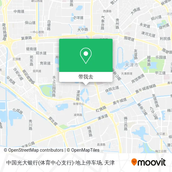 中国光大银行(体育中心支行)-地上停车场地图