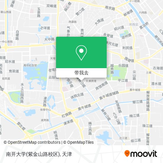 南开大学(紫金山路校区)地图